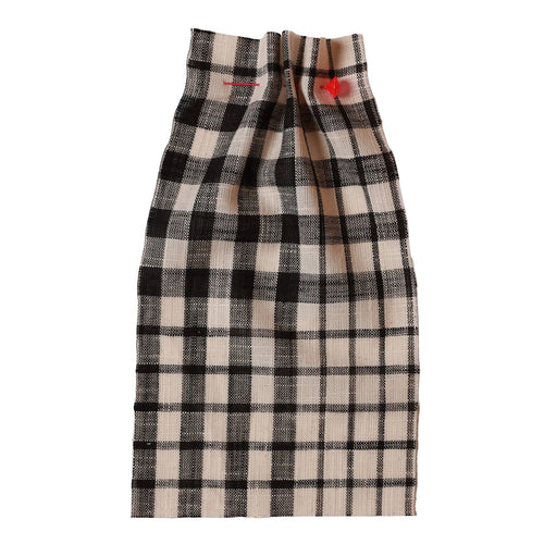 A black and white check fabric by ATELIER A.PUUR.A 