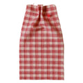 Pink checked fabric swatch collection ATELIER A.PUUR.A 