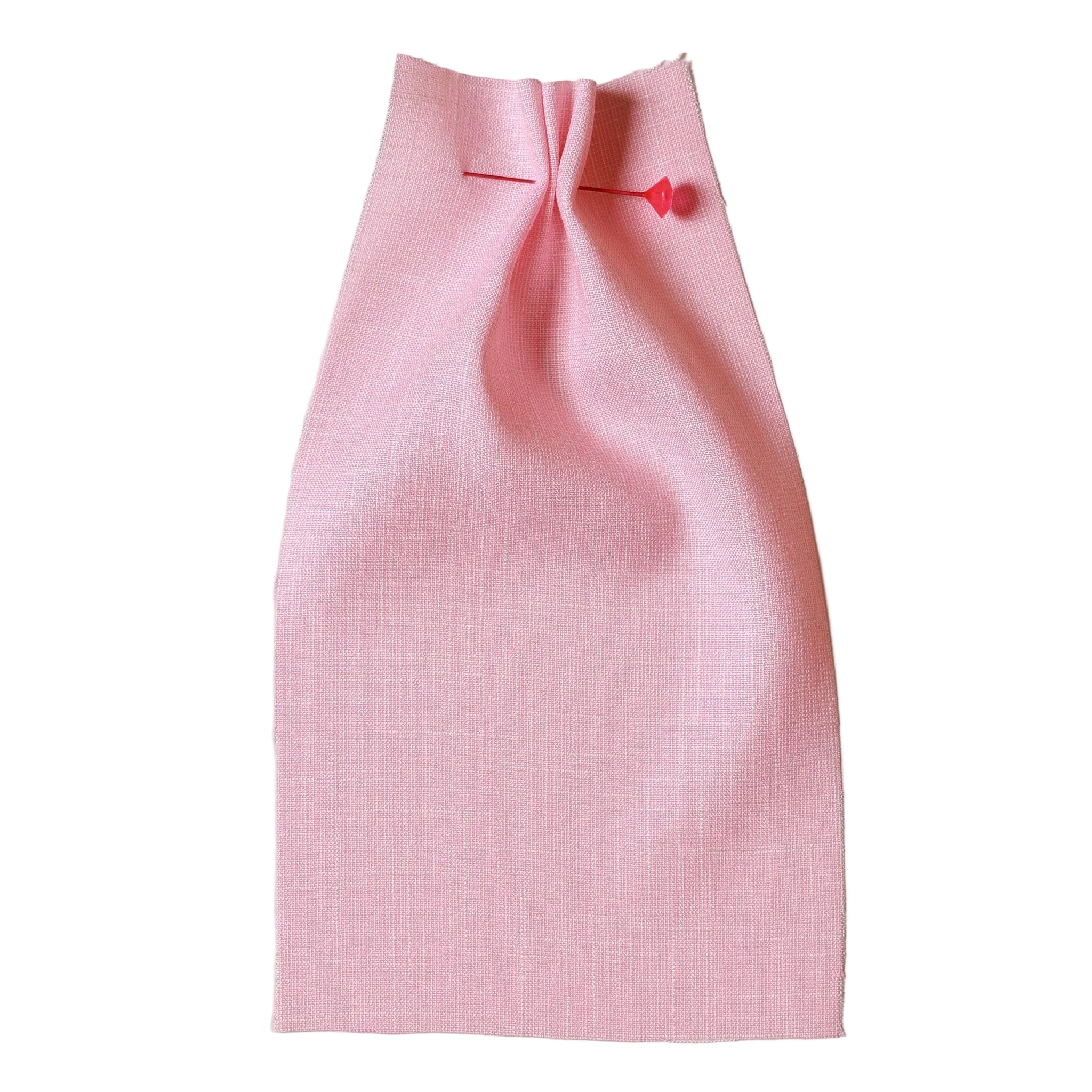 Soft pink fabric swatch ATELIER A.PUUR.A 